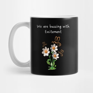 3D flower, buzzing's with bees! Mug